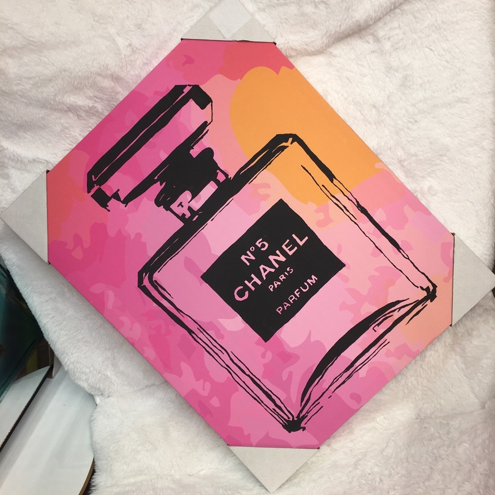 • Coco Chanel No. 5 — Canvas Wall Artwork Print •